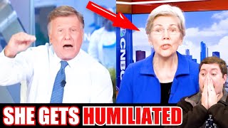 Joe Kernen LIGHTS UP Elizabeth Warren during humiliating live interview [upl. by Robina]