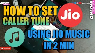 How to Set Free Jio Caller Tune  Jio Music App [upl. by Saiasi707]