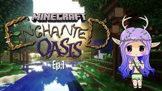 quotA MAGICAL WORLDquot Minecraft Enchanted Oasis Ep 1 [upl. by Cirdes494]