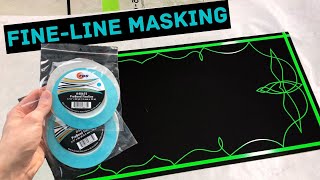 PinstripeStyle Masking with FBS Fineline [upl. by Gratianna]