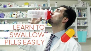 How To Swallow Tablets Easily  Best Easy Way Technique To Swallow Capsules  Difficulty Swallowing [upl. by Ibbob]