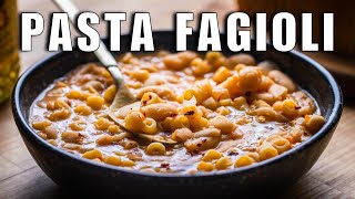 AUTHENTIC PASTA E FAGIOLI  Grandmas Recipe [upl. by Eniamrehs]