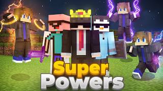 I Snuck Into This SUPERPOWER Only Minecraft Server [upl. by Adella806]