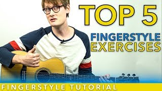 Top 5 Fingerstyle Exercises  Fingerstyle Guitar Tutorial [upl. by Seema]