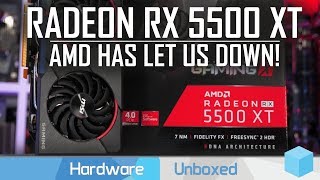 AMD Radeon RX 5500 XT 8GB Review More Like RX 5500 Super [upl. by Haikezeh]