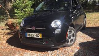 Fiat 500 how to replace daytime lights or turn signal bulbs [upl. by Ilram948]