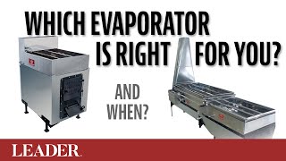 Everything You Want to Know About Maple Syrup EVAPORATORS [upl. by Attehcram608]