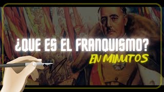 EL FRANQUISMO en minutos [upl. by Aicilas777]