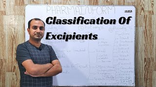 Excipient Classification  Pharma Excipients [upl. by Ashia539]