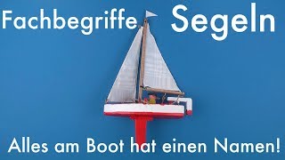 Fachbegriffe Segeln  Segelkurs 1 [upl. by Karlie385]