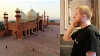 MUSLIM CALL TO PRAYER  Badshahi Mosque  John Fontain [upl. by Akinihs]