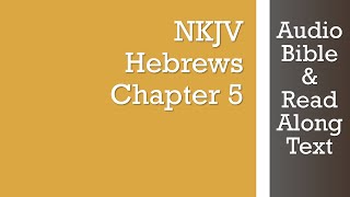 Hebrews 5  NKJV  Audio Bible amp Text [upl. by Nnael]