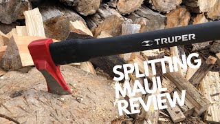 Truper Splitting Maul Review [upl. by Rachelle128]