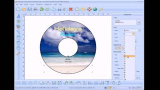 How to make a CD Label [upl. by Hairahcaz]