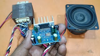 Amplifier circuit using TDA7294 [upl. by Areta588]