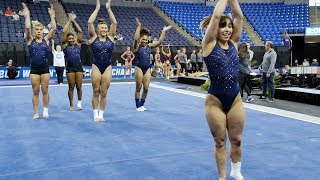 The Hunt Gymnastics 2018 NCAA AllAccess Day Two [upl. by Ainesy]