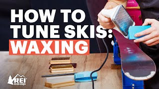 How to Wax Your Skis  Everything You Need to Know  REI [upl. by Aicekan594]