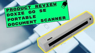 Doxie Go SE Portable Document Scanner Review [upl. by Schifra]