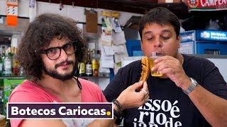 AS COMIDAS DOS BOTECOS CARIOCAS  VIAGEM RIO DE JANEIRO  Mohamad Hindi [upl. by Osric]