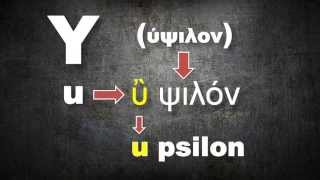 Greek alphabet the CORRECT pronunciation [upl. by Aleron148]