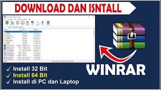 Cara Download Dan Install Winrar Serta Cara Menggunakannya [upl. by Corena641]