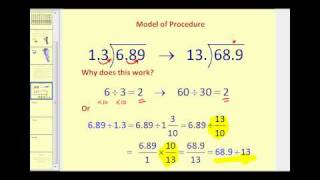 Dividing Decimals [upl. by Narud694]