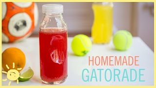 EAT  Homemade Gatorade [upl. by Yruok833]