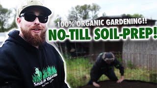 100 Organic Gardening NoTill Soil Prep Lasagna Tech [upl. by Caughey]