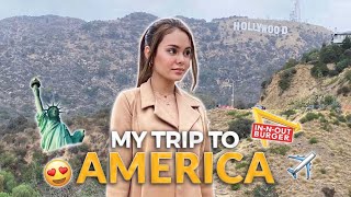 AMERICA TRAVEL VLOG  IVANA ALAWI [upl. by Bornie]