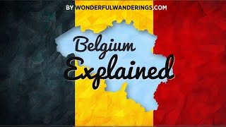 Belgium Explained language and political structure [upl. by Aizahs41]