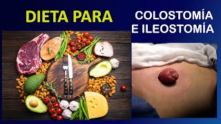 🥗 𝗗𝗜𝗘𝗧𝗔 para Ileostomía y Colostomía [upl. by Gaut]