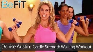 Denise Austin Cardio Strength Walking Workout [upl. by Bobker]