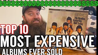 TOP 10 Most Expensive Vinyl Records EVER [upl. by Worden915]