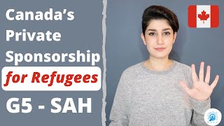 Canadian private sponsorship of refugees  group of five  SAH [upl. by Nnyliak]