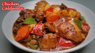 HOW TO COOK CHICKEN CALDERETA [upl. by Decamp]