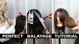 DIY Step by Step Perfect At Home Balayage Tutorial [upl. by Tanaka]