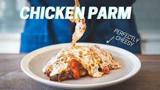 Easy Chicken Parmesan at Home  SO good [upl. by Esinereb]