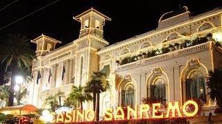 City of Sanremo Italy Walking Tour During the Italian Songs Festival [upl. by Adlesirc699]