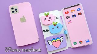 DIY Iphone 12 Pro Max Notebook Organizer [upl. by Ardnosak359]