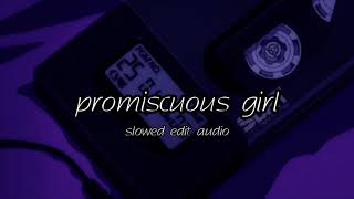 promiscuous girl edited tiktok remix [upl. by Atnwahs]