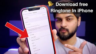 How to download free ringtone in iphone without computer hindi  ios 14  Mohit Balani [upl. by Ahter]