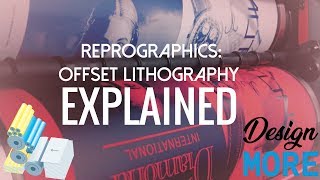 Offset Lithography EXPLAINED Process  advantages [upl. by Ytsihc404]