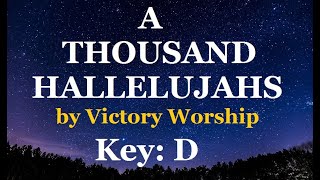 A Thousand Hallelujahs by Victory Worship Chords And Lyrics [upl. by Lanor]