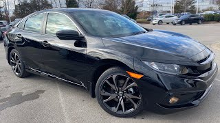 2021 Honda Civic Sport Sedan 20 Test Drive amp Review [upl. by Adnomar]