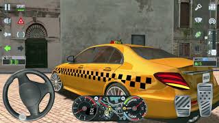 Taxi Sim 2016 22  CRAZY DRIVER Taxi Game Android IOS gameplay [upl. by Ji]