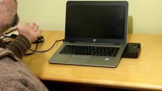 How to set up HP laptop with docking station [upl. by Barsky12]