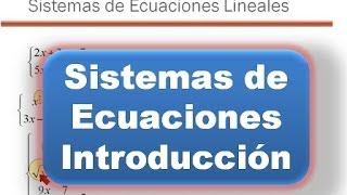 Sistemas de Ecuaciones lineales y no lineales [upl. by Kwasi]