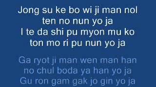 PSY Gangnam Style Lyrics Romanized [upl. by Ledoux]