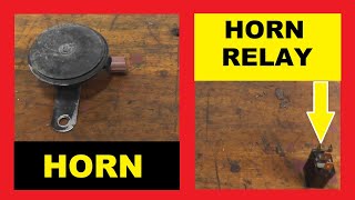 Horn Relay Testing and Replacement [upl. by Dorella]