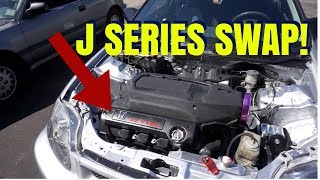 J32  J SERIES SWAP EK CIVIC HSG EP 631 [upl. by Urbanus90]